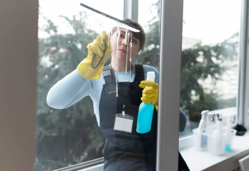 Nettoyage de vitres intérieures et extérieures à Grouches-Luchuel